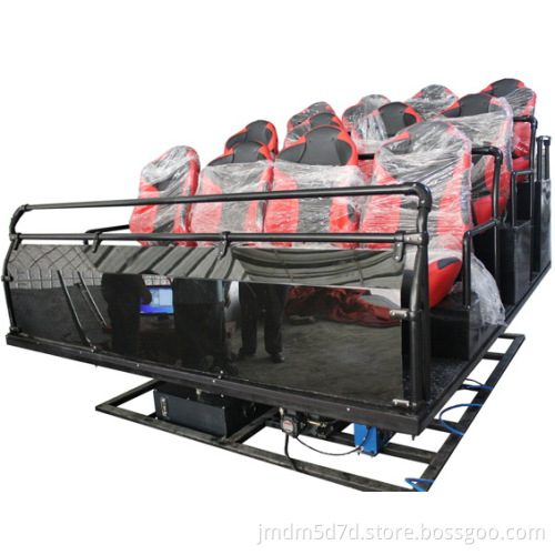 6dof 5D Motion Hydraulic Platform with 12 Seats Cinema